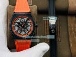 Swiss Replica Zenith Defy Skeleton Watch Orange Inner Arabic Numerals 41MM
